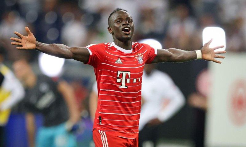 Sadio Mane opened his UCL account for Bayern