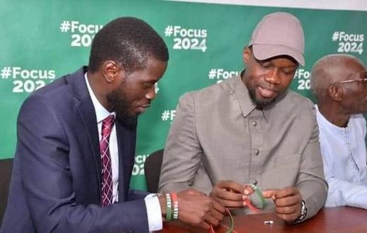 Ousmane Sonko et Bassirou Diomaye Faye