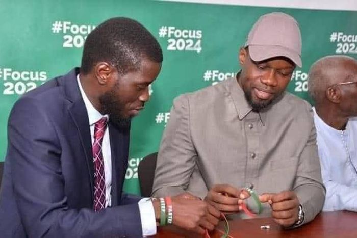 Ousmane Sonko et Bassirou Diomaye Faye