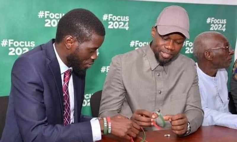 Ousmane Sonko et Bassirou Diomaye Faye