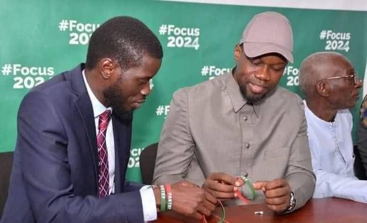 Ousmane Sonko et Bassirou Diomaye Faye