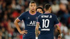 Kylian Mbappé et Neymar