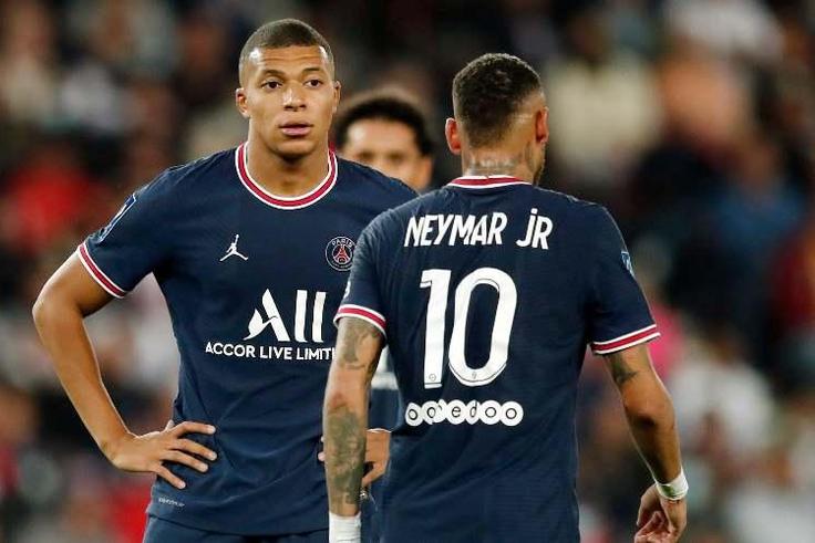 Kylian Mbappé et Neymar