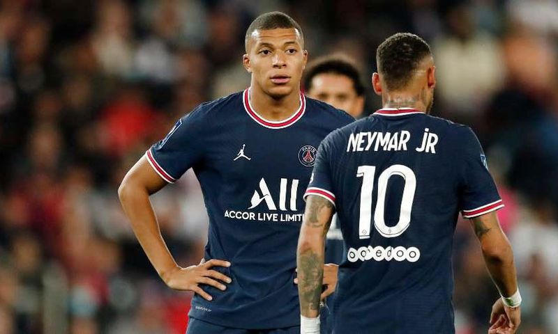 Kylian Mbappé et Neymar