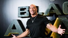 Dwayne Johnson à la première de "Black Adam" au Cine Capitol, le 19 octobre 2022 à Madrid.