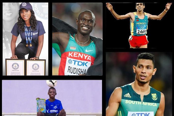 Ces athlètes africains détenant des records du monde
