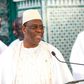 Macky Sall après la prière de Korité