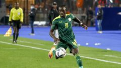 Sadio Mané en action pour le Sénégal, le 25 mars, en match de barrage face à l'Egypte - Getty Images