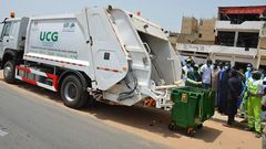 camion de ramassage des ordures