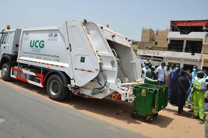 camion de ramassage des ordures