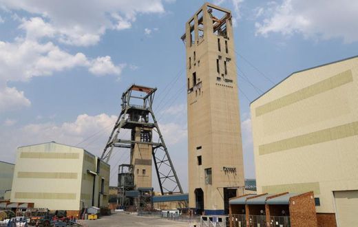 Une mine en Afrique du Sud