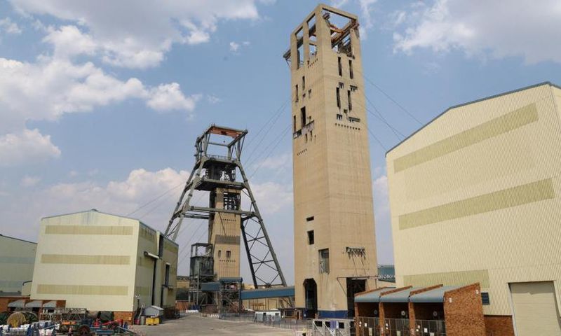 Une mine en Afrique du Sud