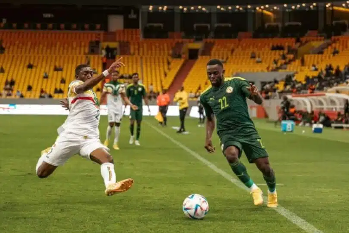 Sénégal vs Mali, lors du match aller à Dakar, le 22 mars 2023.