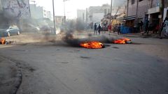 Manifestations à Dakar