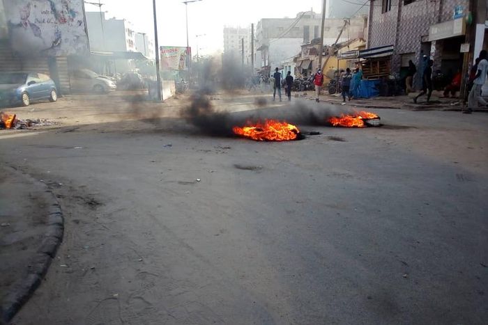 Manifestations à Dakar