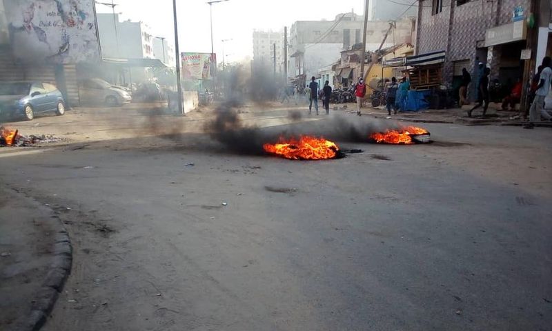 Manifestations à Dakar
