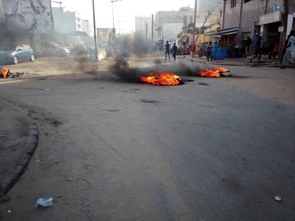 Manifestations à Dakar