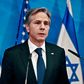 Secretary of State Anthony Blinken speaks during a joint press conference with the Israeli Prime Minister Benjamin Netanyahu in Jerusalem, Tuesday, May 25, 2021.
