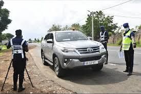 Controle routier de la Gendarmerie