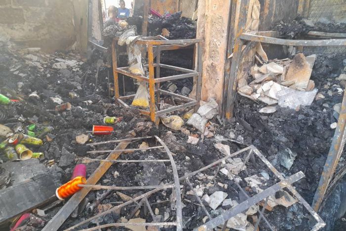 Incendie du marché Ocass