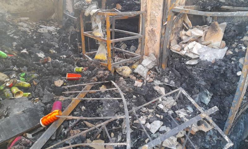 Incendie du marché Ocass