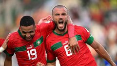 Celebration victoire Maroc