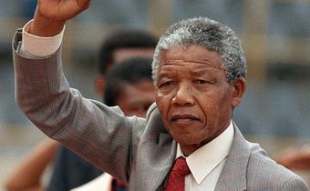 Nelson Mandela is a unifying figure of peace [time]