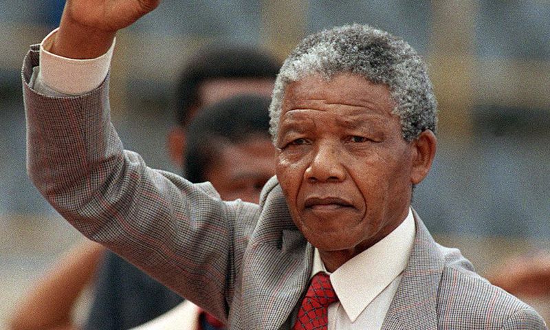 Nelson Mandela is a unifying figure of peace [time]