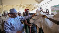 Le président Macky Sall lors de la 6e édition de la Journée nationale de l’élevage, le 29 novembre 2019