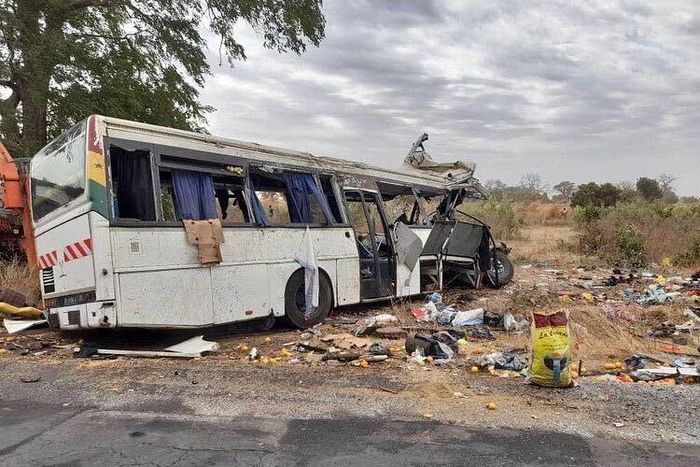 Un violent accident a occasionné la mort d'au moins 39 personnes, dans la nuit du samedi 7 au dimanche 8 janvier 2023, à Kaffrine (centre-ouest du Sénégal).