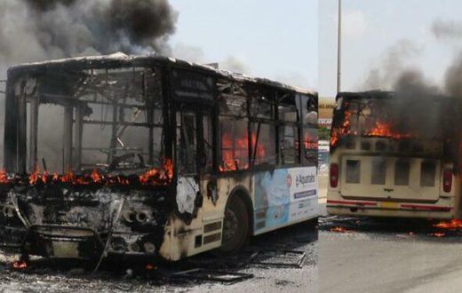 Bus incendiés