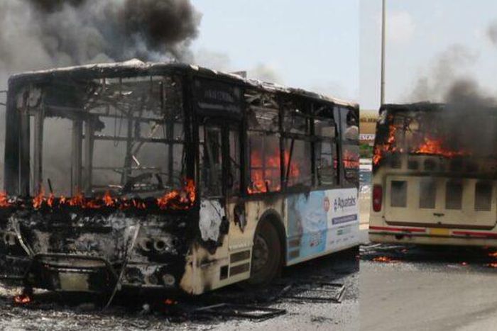 Bus incendiés