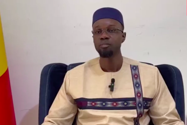 Ousmane Sonko, leader du Pastef