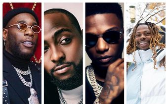 Burna Boy, Davido, Wizkid, Asake