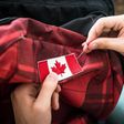 canada flag patch