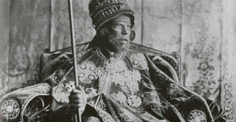 Le Négus Ménélik II