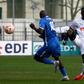Almike Moussa Ndiaye a reçu un coup de pied du défenseur de l'OM, Eric Bailly, en pleine poitrine