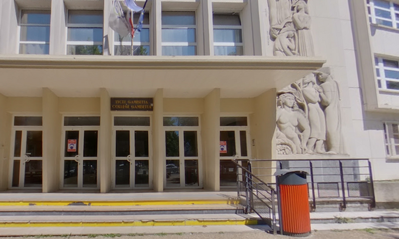 Lycée Gambetta à Arras dans lequel l'agression a eu lieu