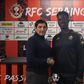 Signature contrat RFC Seraing et Mbaye Leye