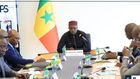 Ousmane Sonko présidant la réunion interministérielle sur l'Education