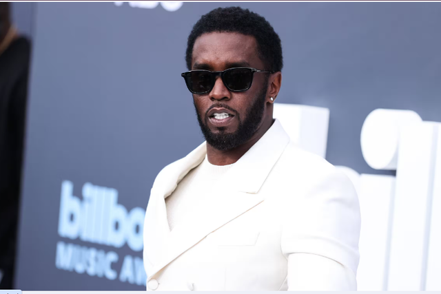 Le rappeur Sean Combs, alias P. Diddy, arrive à Las Vegas, le 15 mai 2022, pour la cérémonie des Billboard Music Awards. (XAVIER COLLIN / IMAGE PRESS AGENCY / SIPA)
