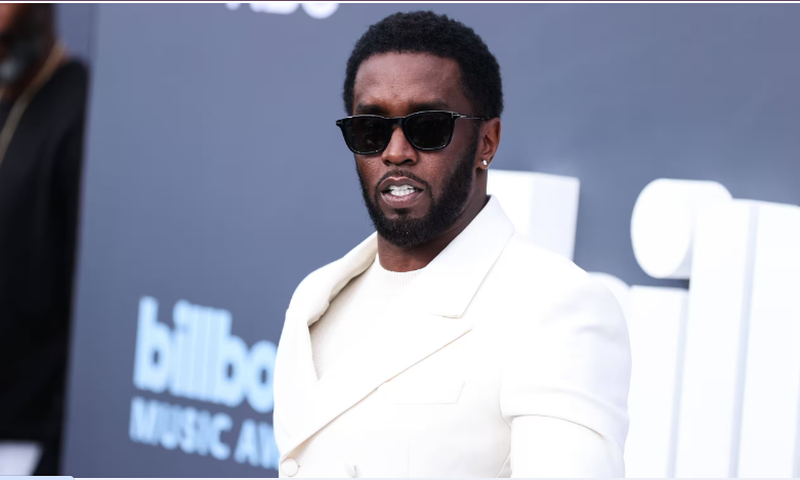 Le rappeur Sean Combs, alias P. Diddy, arrive à Las Vegas, le 15 mai 2022, pour la cérémonie des Billboard Music Awards. (XAVIER COLLIN / IMAGE PRESS AGENCY / SIPA)