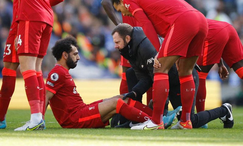 Mohamed Salah is now in doubt for Liverpool's game against Arsenal
