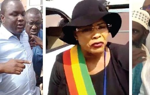Déthié Fall , Mame Diarra Fam et Ahmed Aidara