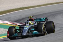 Hamilton super content d'une W13 qui ne rebondit presque plus