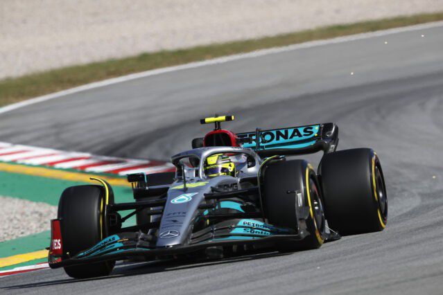Hamilton super content d'une W13 qui ne rebondit presque plus