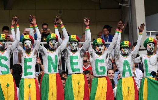 supporters du Sénégal