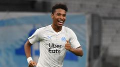 Boubacar Kamara sous les couleurs de l'Omlympique de Marseille