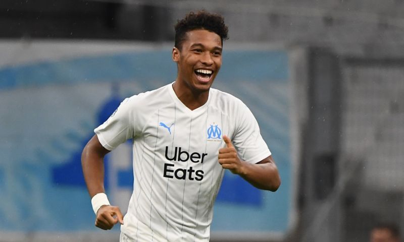Boubacar Kamara sous les couleurs de l'Omlympique de Marseille