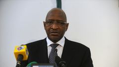 Mali's President Ibrahim Boubacar Keita (not pictured) named former defence minister Soumeylou Boubeye Maiga the new prime minister on December 30, 2017